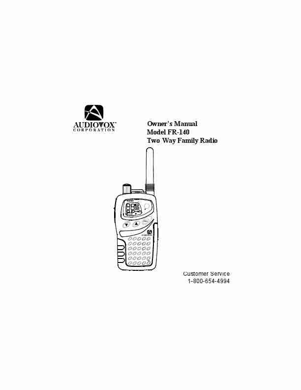 Audiovox Two-Way Radio FR140-page_pdf